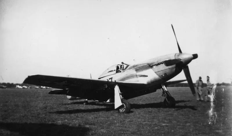 A P-51 Mustang of the 8th Air Force.